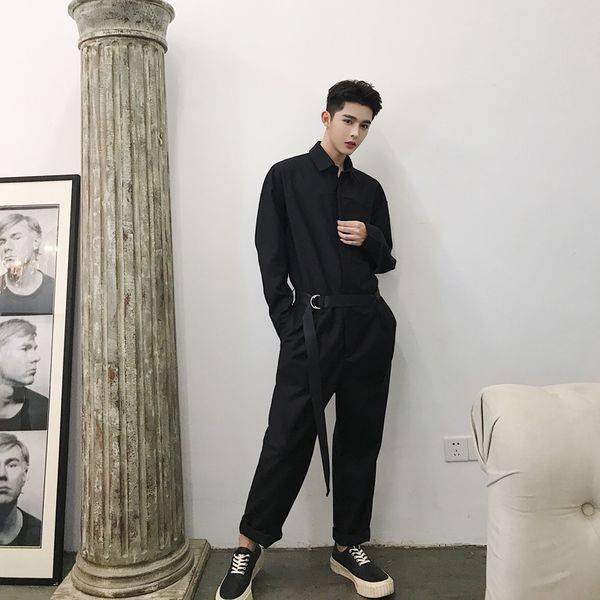 2021 autumn japanese men vintage load hip hop man pants shirts fashion overalls ptwb, Black
2021 autumn japanese men vintage load hip hop man pants shirts fashion overalls ptwb, Black