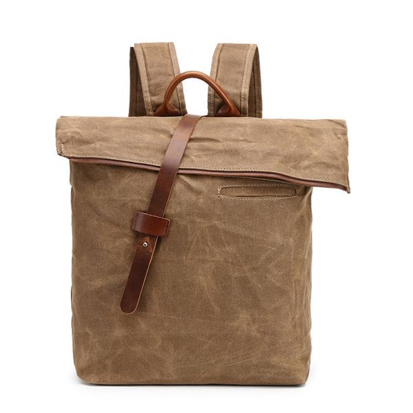 in stock of petroleum wax retro canvas bags for men waterproof travel bag trending school backpacks hf9n
in stock of petroleum wax retro canvas bags for men waterproof travel bag trending school backpacks hf9n