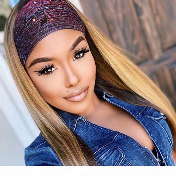headband wig straight highlight p4 27 ombre honey blonde 180 density human hair wigs glueless remy pre plucked for women, Black
headband wig straight highlight p4 27 ombre honey blonde 180 density human hair wigs glueless remy pre plucked for women, Black