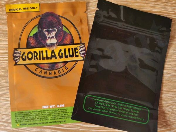 gorilla glue bag 3.5g smell proof bags vape packaging for dry herb gorilla glue mylar zipper bag dhl free
gorilla glue bag 3.5g smell proof bags vape packaging for dry herb gorilla glue mylar zipper bag dhl free