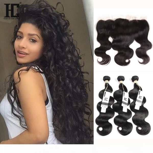 hc brazilian hair bundles 100% unprocessed 3 bundles with frontal 13*4 ear to ear lace frontal hair extensions, Black
hc brazilian hair bundles 100% unprocessed 3 bundles with frontal 13*4 ear to ear lace frontal hair extensions, Black