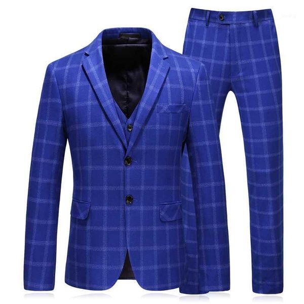 new men plaid suit 3 piece set fashion business men blazer jackets + vests + pants mens wedding suits size s m 5xl1, White;black
new men plaid suit 3 piece set fashion business men blazer jackets + vests + pants mens wedding suits size s m 5xl1, White;black