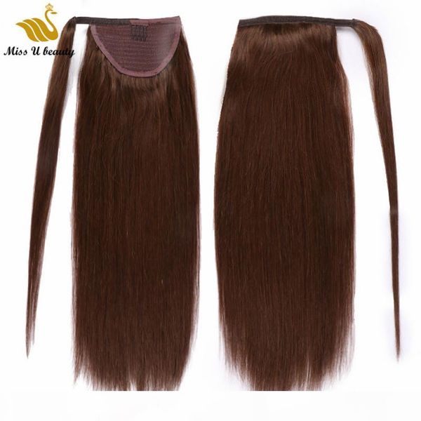dark brown #4 hair ponytail wrap around magic tape hair extensions silky straight human hair 12-30inch 100g, Black
dark brown #4 hair ponytail wrap around magic tape hair extensions silky straight human hair 12-30inch 100g, Black