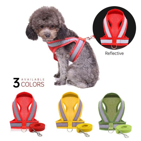 dog collars & leashes reflective mesh puppy breast sling leash safety breathable for walking
dog collars & leashes reflective mesh puppy breast sling leash safety breathable for walking