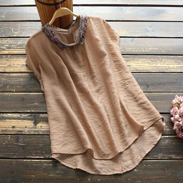 7964 new summer women blouse mori girl back button short sleeve cotton print turndown collar shirt women1, White
7964 new summer women blouse mori girl back button short sleeve cotton print turndown collar shirt women1, White