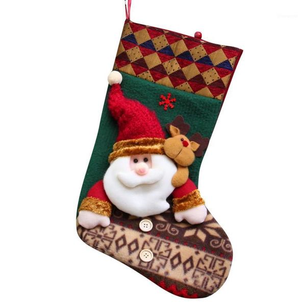 household decoration christmas stockings cute candy gift bag portable santa claus christmas decoration1
household decoration christmas stockings cute candy gift bag portable santa claus christmas decoration1