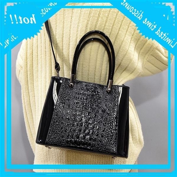 classic alligator texture pu leather crossbody for women luxury elegant pure color shoulder bags shoppers large dead handbags
classic alligator texture pu leather crossbody for women luxury elegant pure color shoulder bags shoppers large dead handbags