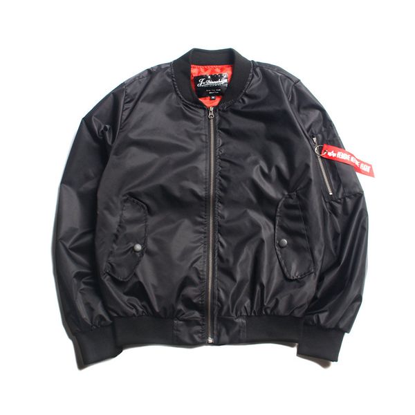 the bee embroidery double sided former sufeng couple costume female pilots coat jacket baseball suit men and women, Black;brown
the bee embroidery double sided former sufeng couple costume female pilots coat jacket baseball suit men and women, Black;brown