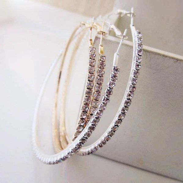 rainbery new fashion jewelry rhinestone small and large hoop earrings for women classic jewelry plain gold color cute gift, Golden;silver
rainbery new fashion jewelry rhinestone small and large hoop earrings for women classic jewelry plain gold color cute gift, Golden;silver