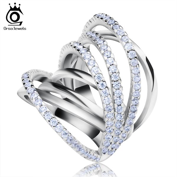 designer orsa grade micro paved cz ring classic ring with perfect polished white gold plated for women or93, Silver
designer orsa grade micro paved cz ring classic ring with perfect polished white gold plated for women or93, Silver
