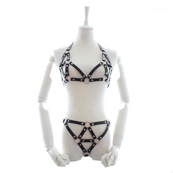 bras sets trendy fashion pu leather harness lingerie belt adjustable underwear women erotic fetish clubwear pole dance clothing1, Red;black
bras sets trendy fashion pu leather harness lingerie belt adjustable underwear women erotic fetish clubwear pole dance clothing1, Red;black