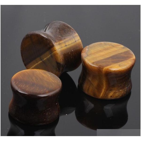 organic natural polished tiger eye stone ear plug saddle double flare gauges flesh tunnel coo jllgjz home003, Silver
organic natural polished tiger eye stone ear plug saddle double flare gauges flesh tunnel coo jllgjz home003, Silver
