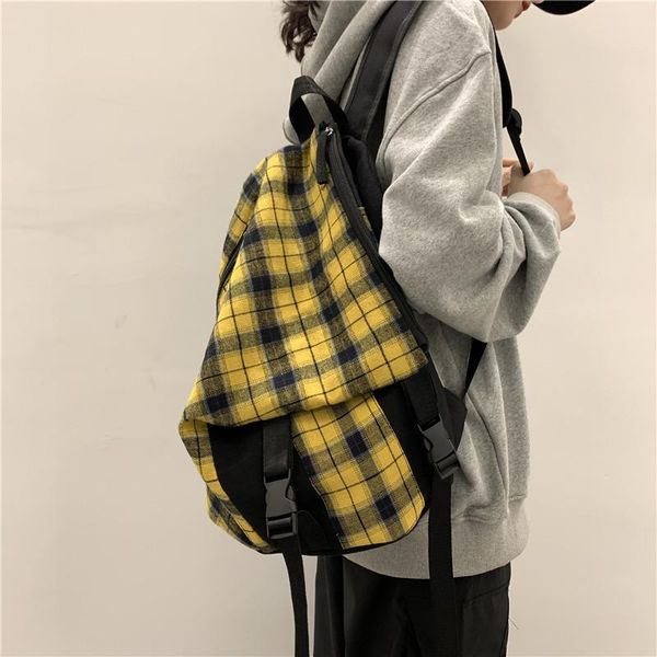 backpack women preppy school bags for teenagers girl backpack street style irregular female canvas latticetravel bag 2020 new
backpack women preppy school bags for teenagers girl backpack street style irregular female canvas latticetravel bag 2020 new