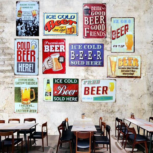 good beer good friends vintage metal signs retro plaque for wall bar home art restaurant decor cuadros 30x20cm
good beer good friends vintage metal signs retro plaque for wall bar home art restaurant decor cuadros 30x20cm
