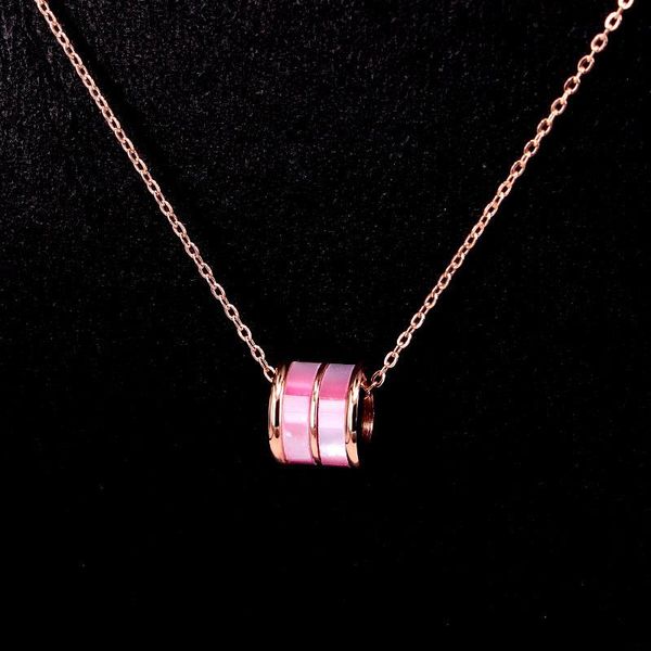 pendant necklaces bilincolor fashion luxury jewelry rose gold stainless steel chain pink shell circle necklace for women, Silver
pendant necklaces bilincolor fashion luxury jewelry rose gold stainless steel chain pink shell circle necklace for women, Silver