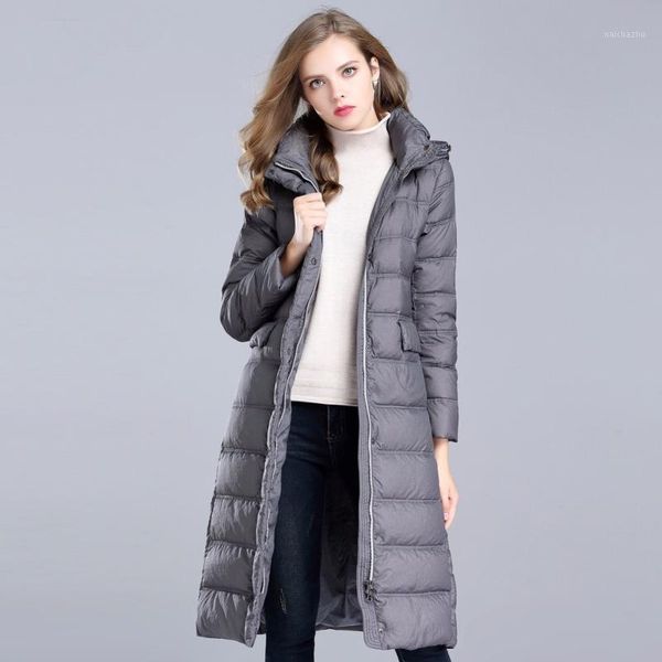 2020 90% white duck down jacket for women winter thick warm jackets hooded long slim ladies coats parka outerwear p8381, Black
2020 90% white duck down jacket for women winter thick warm jackets hooded long slim ladies coats parka outerwear p8381, Black