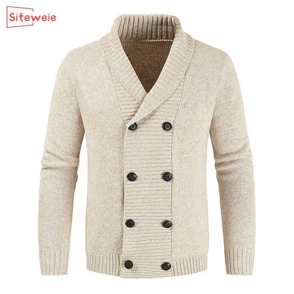 men's sweaters sitewie winter mens cardigan casual thick lapel collar knit coats double-breasted knitwear oversized g629, White;black
men's sweaters sitewie winter mens cardigan casual thick lapel collar knit coats double-breasted knitwear oversized g629, White;black