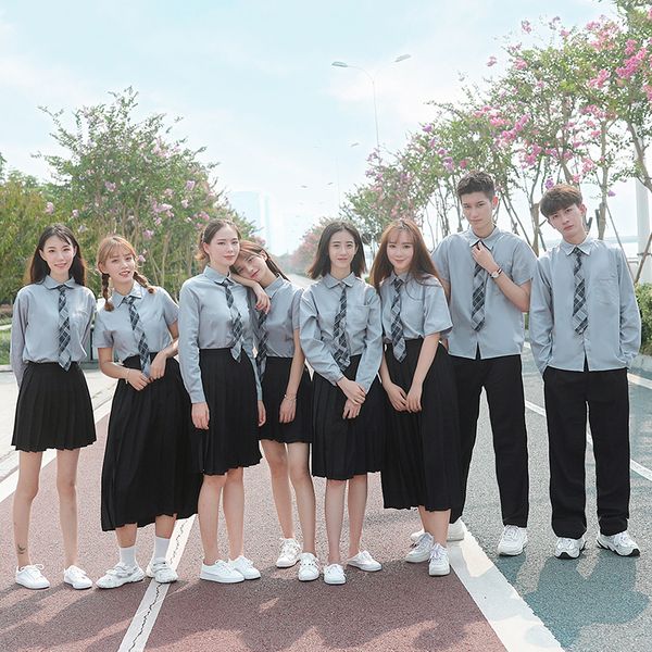 college style class ins summer high school students british uniform graduation dress girl, Blue;purple
college style class ins summer high school students british uniform graduation dress girl, Blue;purple
