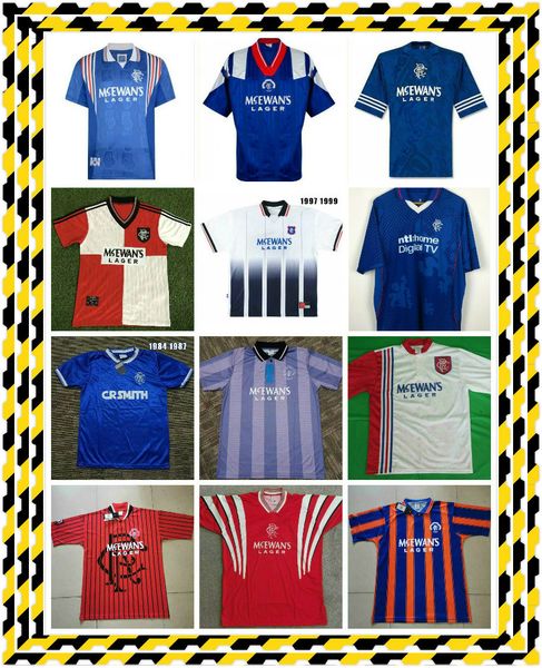 87 90 92 94 96 97 glasgow rangers retro soccer jerseys blue away white gascoigne laudrup soccer shirts mccoist football kits uniforms, Black;yellow
87 90 92 94 96 97 glasgow rangers retro soccer jerseys blue away white gascoigne laudrup soccer shirts mccoist football kits uniforms, Black;yellow