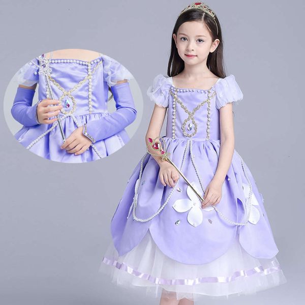 2020 sophia princs children's new halloween drs girl's cotton skirt, Red;yellow 
2020 sophia princs children's new halloween drs girl's cotton skirt, Red;yellow