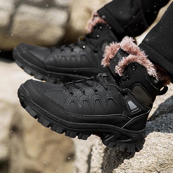 genuine Leather Men Boots with Fur Warm Snow Boots Men Winter outdoor Casual Shoes Sneakers High Top Rubber plush Ankle Boots #CO3l
genuine Leather Men Boots with Fur Warm Snow Boots Men Winter outdoor Casual Shoes Sneakers High Top Rubber plush Ankle Boots #CO3l