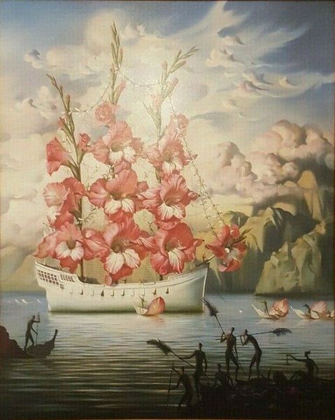vladimir kush "arrival of the flowership" home decor handcrafts /hd print oil painting on canvas wall art canvas pictures 7882
vladimir kush "arrival of the flowership" home decor handcrafts /hd print oil painting on canvas wall art canvas pictures 7882