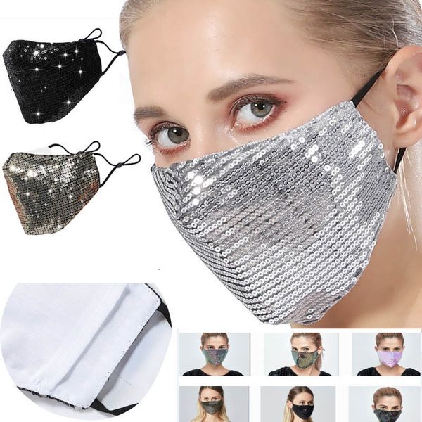 bling washable reusable dustproof sequins windproof luxury face elastic breathable mask can insert filter hh9-3104
bling washable reusable dustproof sequins windproof luxury face elastic breathable mask can insert filter hh9-3104
