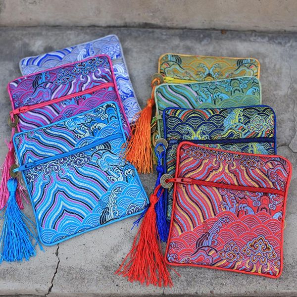 gift wrap 50pcs wave small zip bag christmas candy chinese silk pouch tassel wedding party favor bags high end women coin purse
gift wrap 50pcs wave small zip bag christmas candy chinese silk pouch tassel wedding party favor bags high end women coin purse