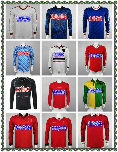 long sleeve 1998 1999 retro ronaldo soccer jersey 98 99 vintage classic football shirt united beckham cole solskjaer yorke utd full slee, Black;yellow
long sleeve 1998 1999 retro ronaldo soccer jersey 98 99 vintage classic football shirt united beckham cole solskjaer yorke utd full slee, Black;yellow