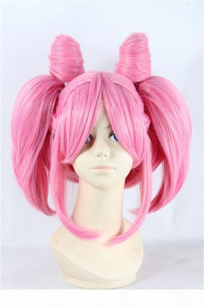 gt;>>short pink coslay wigs with clip on pony for sailor chibi usa small lady, Black;brown
gt;>>short pink coslay wigs with clip on pony for sailor chibi usa small lady, Black;brown