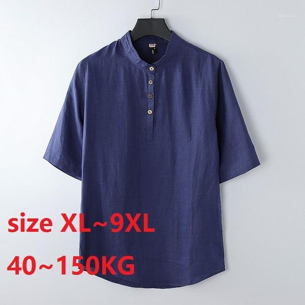 linen plus size 5xl~11xl 50-150kg short sleeve men shirt chinese clothing linen men clothes1, White;black
linen plus size 5xl~11xl 50-150kg short sleeve men shirt chinese clothing linen men clothes1, White;black