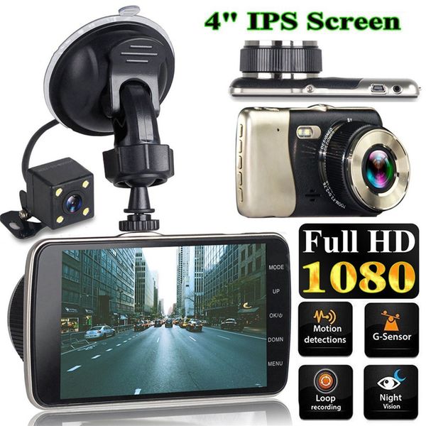 full hd 1080p 4 inch driving recorder car dvr camera dual lens video night vision auto dash cam high quality
full hd 1080p 4 inch driving recorder car dvr camera dual lens video night vision auto dash cam high quality