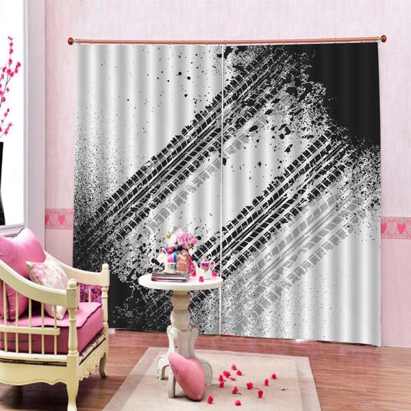 gradient black gray tartan curtain blackout living room bedroom drapes decor kids 2 panels with grommets
gradient black gray tartan curtain blackout living room bedroom drapes decor kids 2 panels with grommets