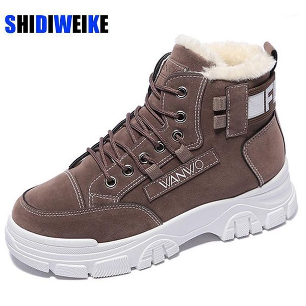 women's boots 2020 new winter snow short boots for women female suede leather sneakers matte plus velvet cotton shoes 40 ac3331, Black
women's boots 2020 new winter snow short boots for women female suede leather sneakers matte plus velvet cotton shoes 40 ac3331, Black