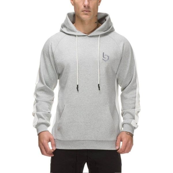 sweater new autumn large sportswear men's hoodie cotton running muscle fitness long sleeve top, Gray
sweater new autumn large sportswear men's hoodie cotton running muscle fitness long sleeve top, Gray