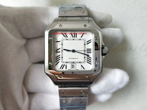 factory supplier mens wristwatches 39mm automatic movement stainless steel white dial mens men's watch watches, Slivery;brown
factory supplier mens wristwatches 39mm automatic movement stainless steel white dial mens men's watch watches, Slivery;brown
