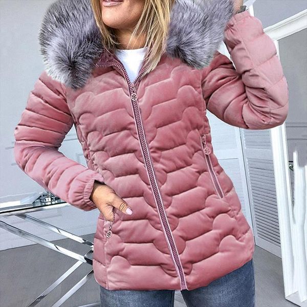 european fashion womens jacket big fur ladies corduroy outerwear new 2020 hooded parkas female coat autumn winter women jackets, Black;brown
european fashion womens jacket big fur ladies corduroy outerwear new 2020 hooded parkas female coat autumn winter women jackets, Black;brown
