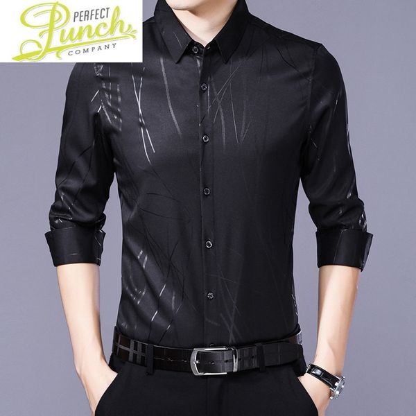 men spring long sleeve striped real silk shirt korean black mens shirts casual slim fit 2021 camisa masculina kj1976 c1210, White;black
men spring long sleeve striped real silk shirt korean black mens shirts casual slim fit 2021 camisa masculina kj1976 c1210, White;black