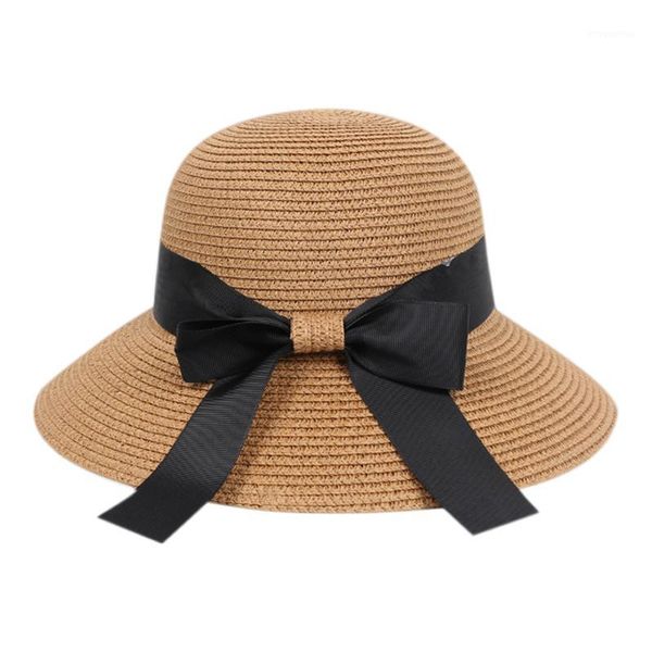 women's summer outdoor big brim beach hat bow sun hat wild fashion straw1, Blue;gray
women's summer outdoor big brim beach hat bow sun hat wild fashion straw1, Blue;gray