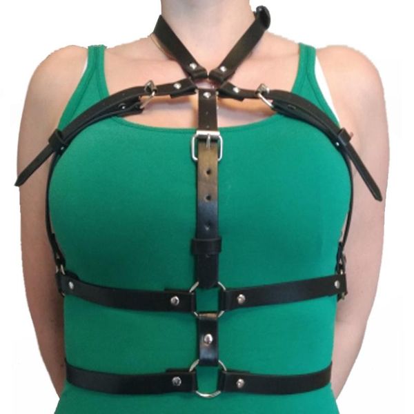 new women punk rave rock leather waist belt bondage harness harajuku gothic femme holographic body straps belts suspenders, Black;brown
new women punk rave rock leather waist belt bondage harness harajuku gothic femme holographic body straps belts suspenders, Black;brown