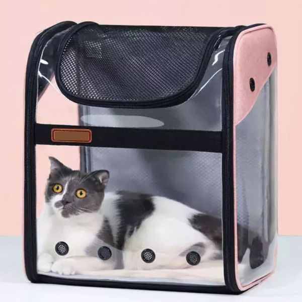 carrier foldable backpack ventilated transparent potable transport bag airline approved for puppy dog or cat
carrier foldable backpack ventilated transparent potable transport bag airline approved for puppy dog or cat