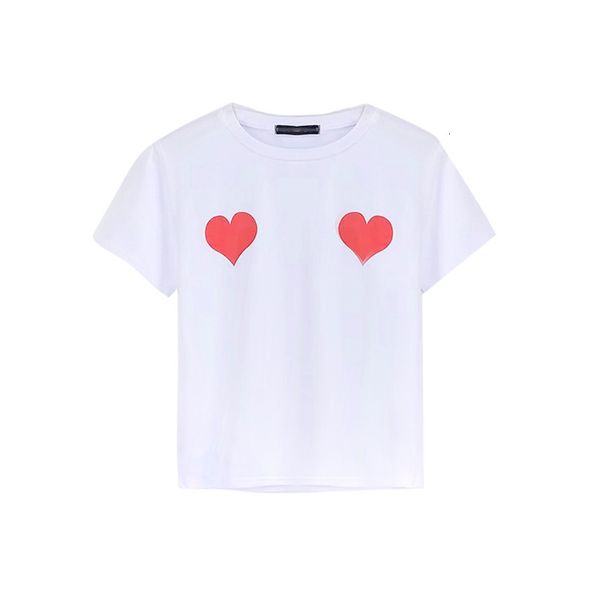 2021 new autumn t-shirt the women's heart essential peach thin tissue of macedonian elastic cotton  tapes all mx7v, White 
2021 new autumn t-shirt the women's heart essential peach thin tissue of macedonian elastic cotton  tapes all mx7v, White