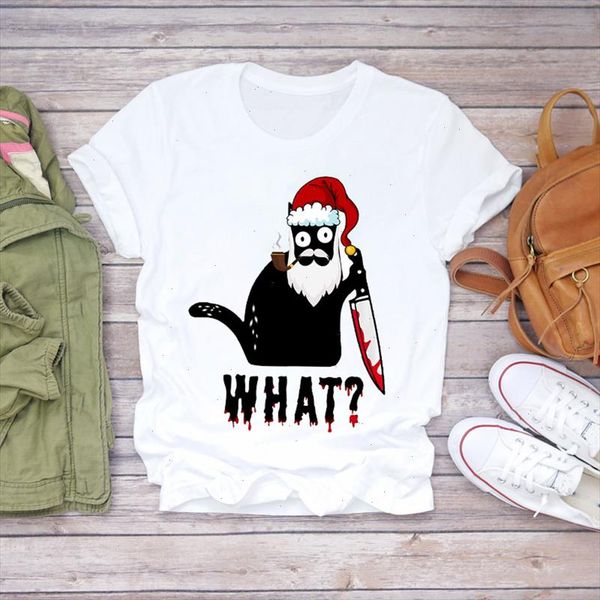women cartoon cat cute animal happy christmas halloween print lady t shirts womens graphic t shirt ladies female tee t shirt, White
women cartoon cat cute animal happy christmas halloween print lady t shirts womens graphic t shirt ladies female tee t shirt, White