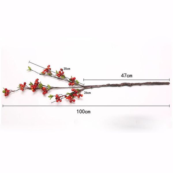 1pcs 100cm 3 heads red green artificial cherry stamens berries christmas tree decor wedding home decoration fake berry ornaments bbylxy
1pcs 100cm 3 heads red green artificial cherry stamens berries christmas tree decor wedding home decoration fake berry ornaments bbylxy