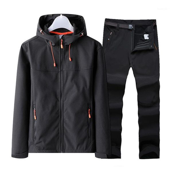 outdoor jackets&hoodies soft shell jacket + pants men's ski suit hiking raincoat fleece thermal softshell parka waterproof mountaineeri, Blue;black
outdoor jackets&hoodies soft shell jacket + pants men's ski suit hiking raincoat fleece thermal softshell parka waterproof mountaineeri, Blue;black