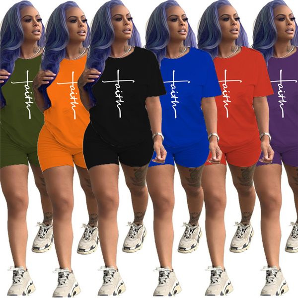 jogger suits summer tracksuits women faith outfits short sleeve t shirt+shorts two piece set print tracksuits casual sportswear fitness clot, Gray
jogger suits summer tracksuits women faith outfits short sleeve t shirt+shorts two piece set print tracksuits casual sportswear fitness clot, Gray