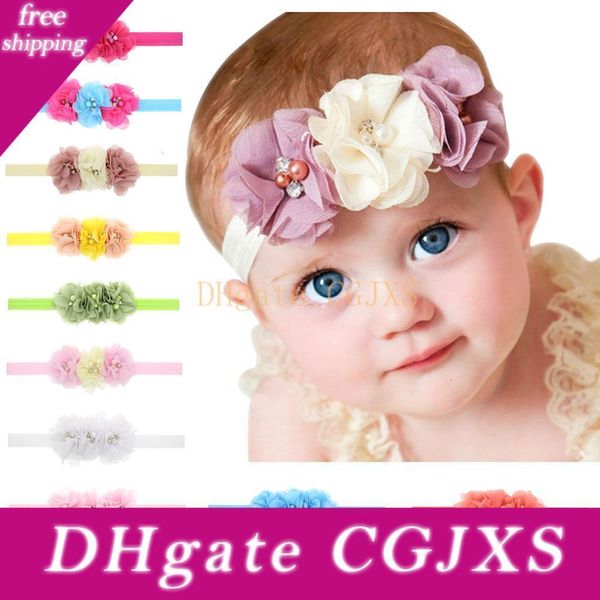 chiffon baby 3 flowers pearl bands crystal gril flower combination set elastic headbands headwear head band hair ac
chiffon baby 3 flowers pearl bands crystal gril flower combination set elastic headbands headwear head band hair ac