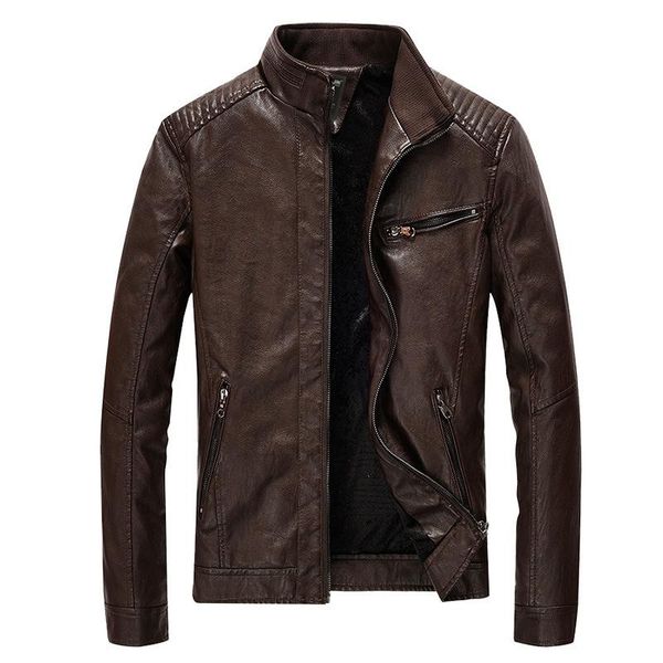 men's fur & faux motorcycle bikers leather jacket mens spring autumn coats jackets windbreakers fashion overcoat plus size 2021, Black
men's fur & faux motorcycle bikers leather jacket mens spring autumn coats jackets windbreakers fashion overcoat plus size 2021, Black