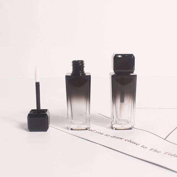 10ml black gradient plastic cosmetic gloss lipstick tube, empty square lip glaze concealer refillable bottle
10ml black gradient plastic cosmetic gloss lipstick tube, empty square lip glaze concealer refillable bottle