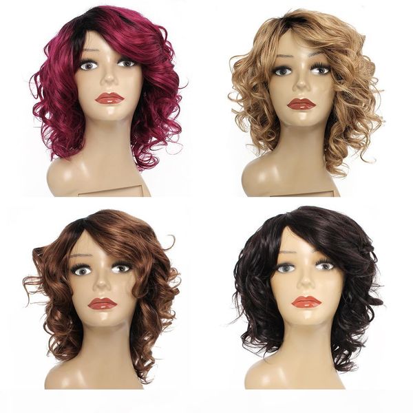 ombre color machine made short wig natural color honey blonde medium brown bungundy loose wave brazilian indian non-remy human hair wig, Black;brown
ombre color machine made short wig natural color honey blonde medium brown bungundy loose wave brazilian indian non-remy human hair wig, Black;brown